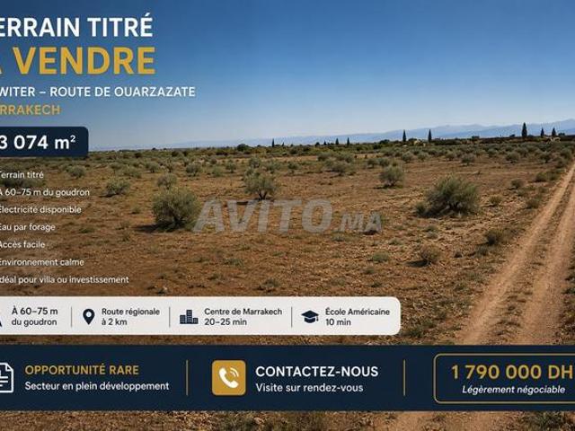 Propriété vente à L'Oriental