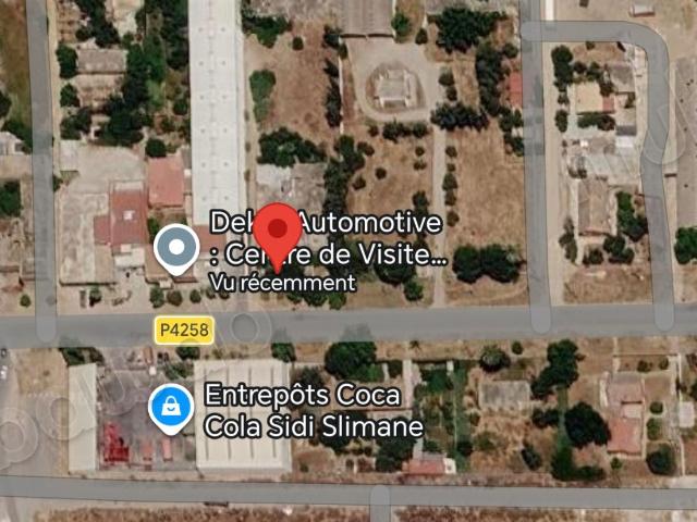 Terrain vente à Sidi Slimane