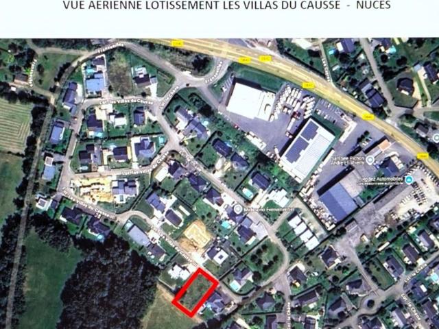 Terrain vente à Lotissement les Villas du Causse, Valady