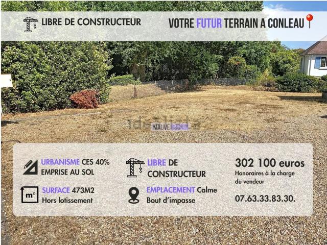 Terrain vente à Conleau, Vannes