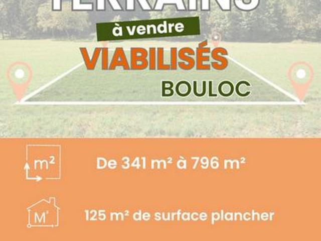 Terrain vente à Toulouse, Bouloc