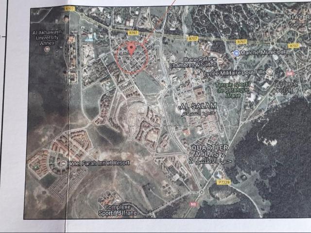 Terrain vente à Ifrane