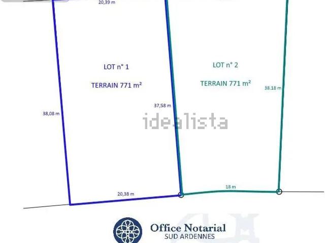 Terrain vente à Villers-devant-le-Thour, Ardennes