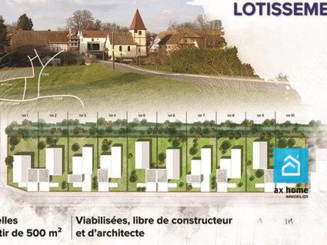 Terrain vente à Haguenau-Wissembourg, Olwisheim