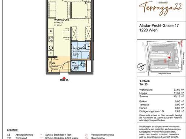 Wohnung kaufen in Donaustadt, Wien