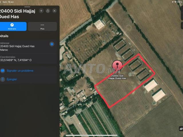 Propriété vente à Sidi Hajjaj Oued Hassar, Gharb-Chrarda-Beni Hssen