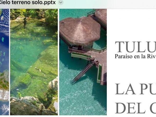 Terreno 5 Hectáreas Tulum Chunyaxché Frente a Carretera, Cenote y Acceso a Elect