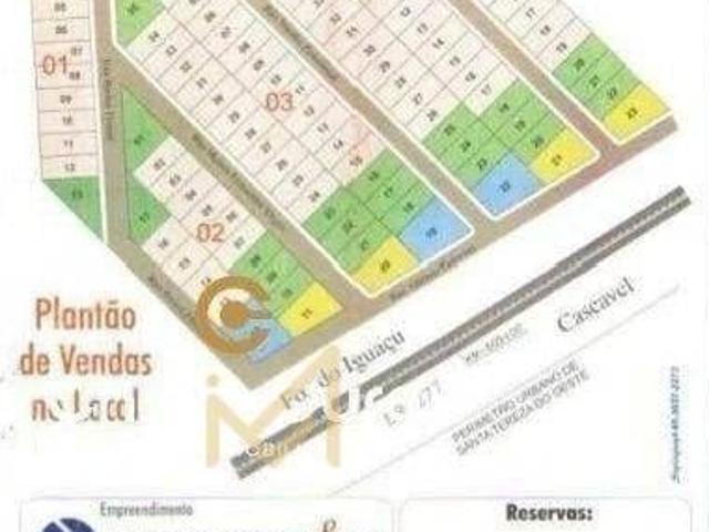 Terreno venda em Santa Tereza do Oeste, Região Geográfica Intermediária de Cascavel