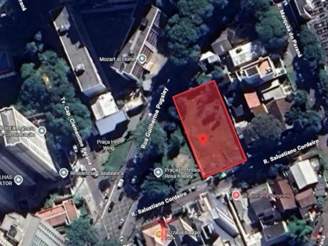 Terreno venda em Água Verde, Curitiba