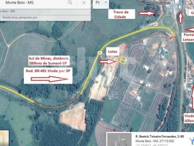 Terreno venda em Monte Belo, Região Geográfica Intermediária de Varginha