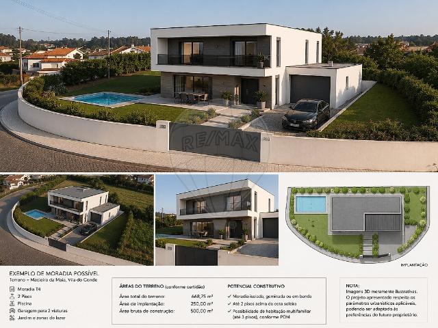 Terreno venda em Macieira da Maia, Vila do Conde