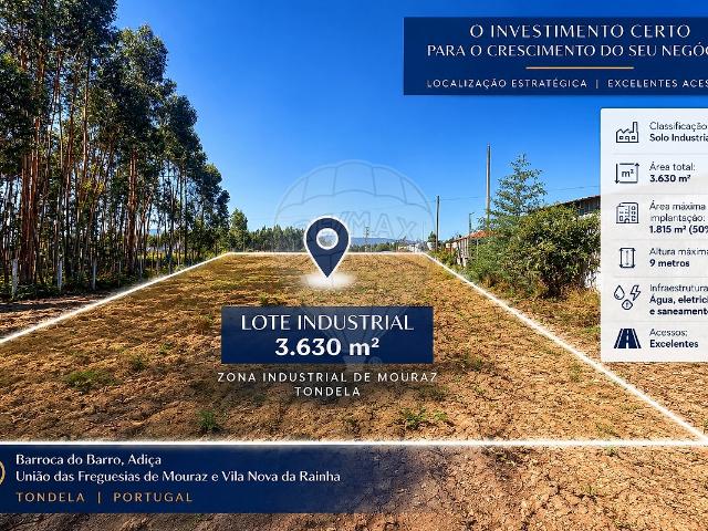 Terreno venda em Mouraz e Vila Nova da Rainha, Tondela