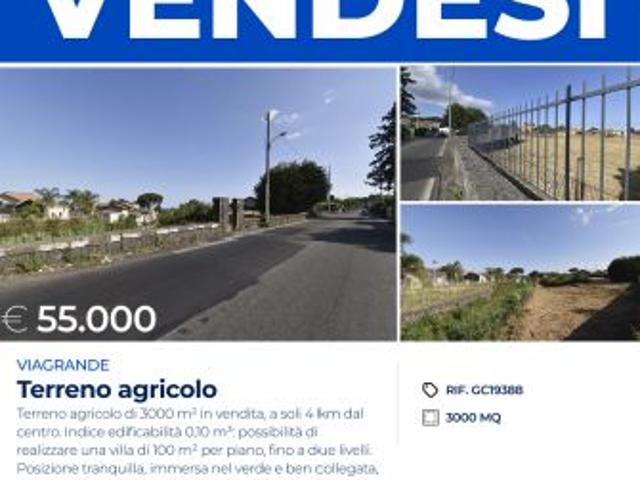Terreno in vendita a Monterosso, Viagrande