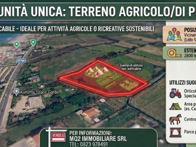 Terreno in vendita a Mondragone, Campania