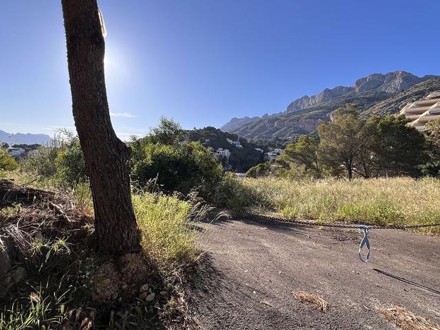Terreno en venta en Urbanització Serra d'Altea, la Marina Baixa