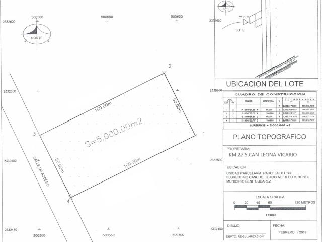 Terreno en renta en Benito Juárez, Quintana Roo