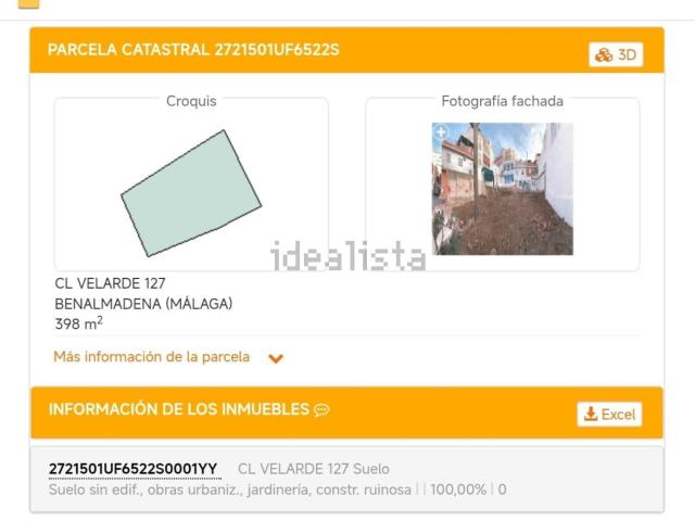 Terreno en venta en Arroyo de la Miel-Benalmádena Costa, Costa del Sol Occidental