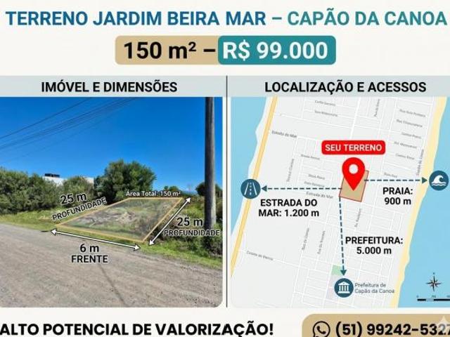 Terreno venda em Região Geográfica Imediata de Tramandaí - Osório, Aglomeração Urbana do Litoral Norte