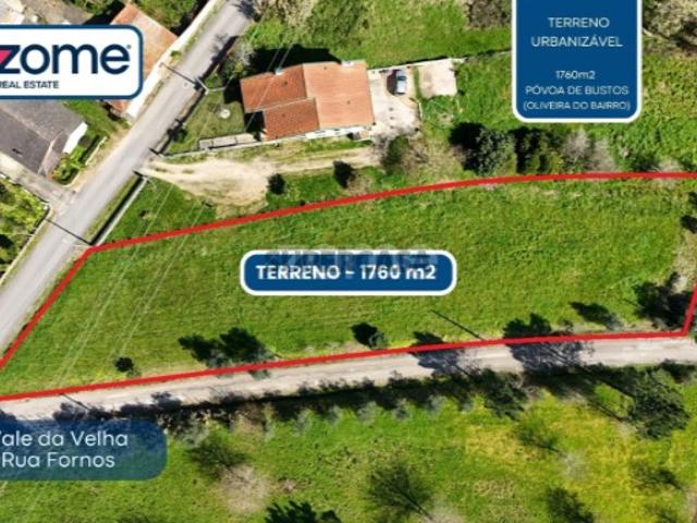 Terreno venda em Cabeço de Bustos, Oliveira Do Bairro