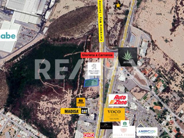 Terreno en renta en Saltillo, Coahuila