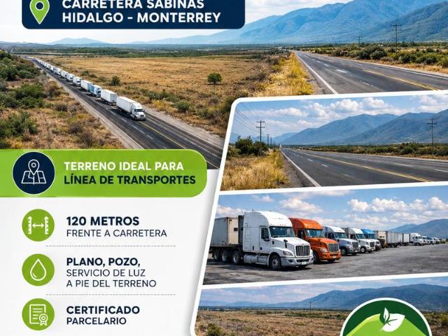 Terreno en venta en Sabinas Hidalgo, Nuevo León