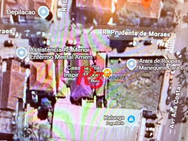 Terreno aluguel em Santos