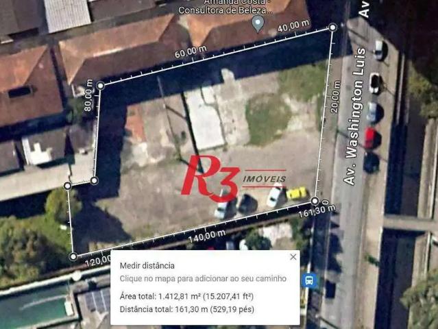 Terreno aluguel em Santos