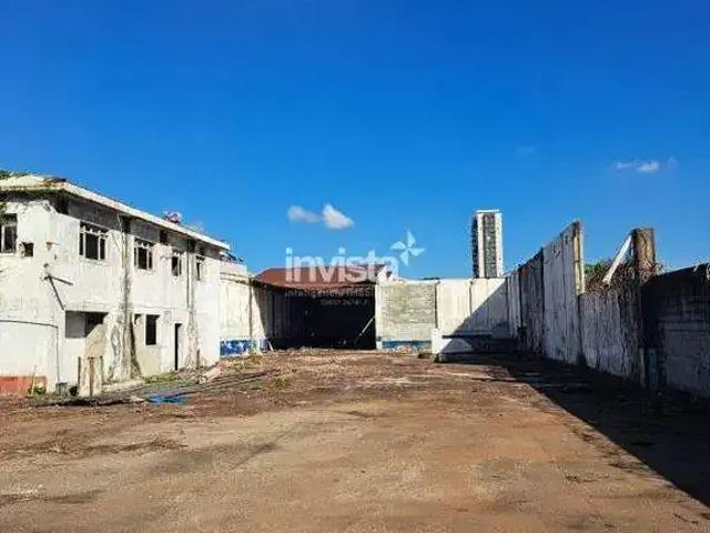 Terreno aluguel em Boqueirão, Santos