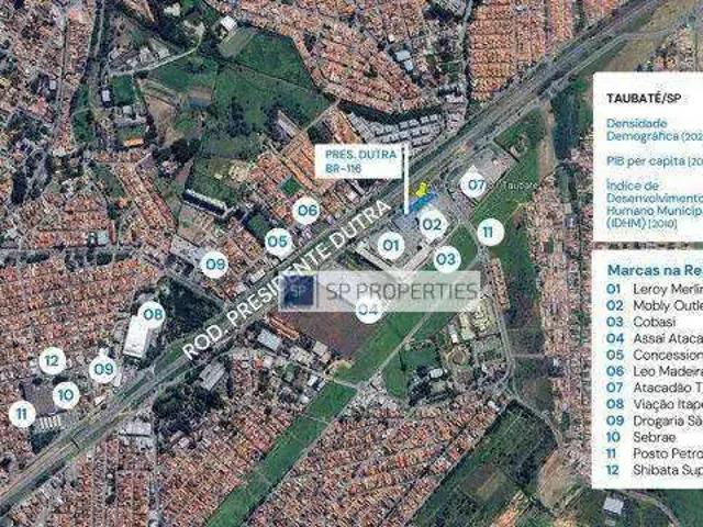 Terreno aluguel em Região Imediata de Taubaté-Pindamonhangaba, Região Metropolitana do Vale do Paraíba e Litoral Norte