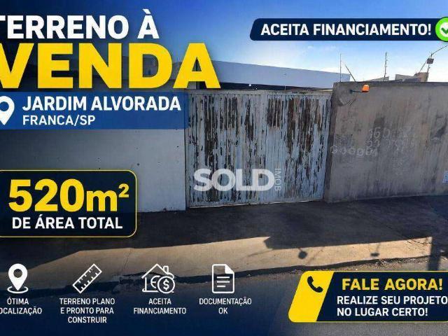 Terreno venda em Jardim Alvorada, Franca