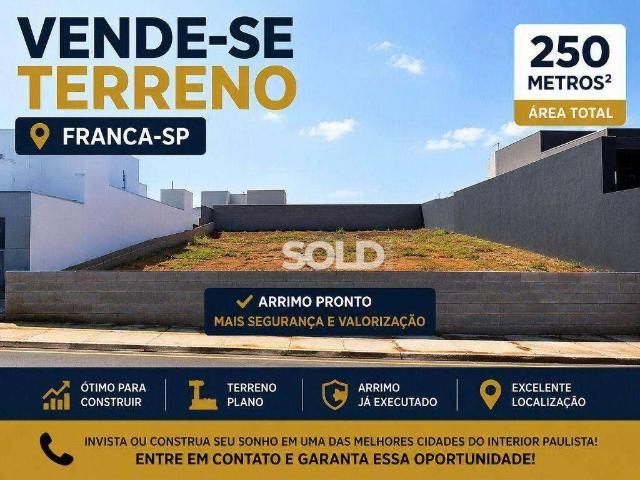 Terreno venda em Villa São Vicente, Franca