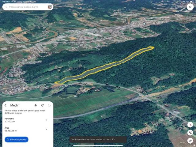 Terreno venda em Região Geográfica Imediata de Joinville, Guaramirim