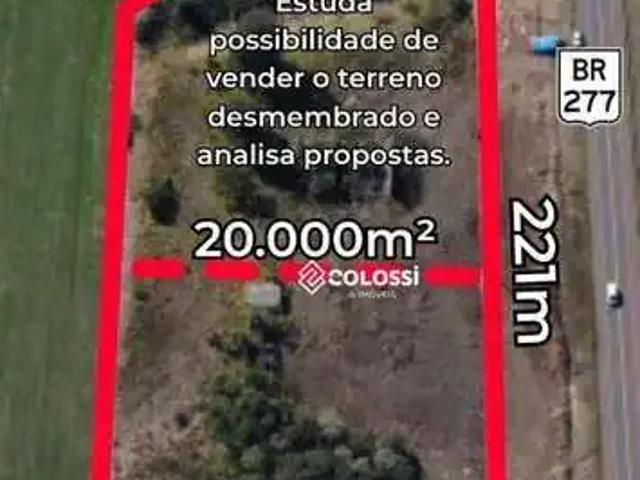 Terreno venda em Região Geográfica Imediata de Guarapuava, Guarapuava