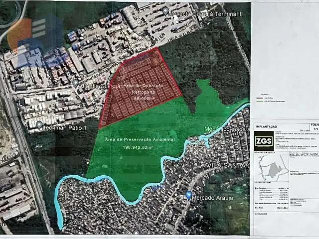 Terreno venda em Região Imediata de Santos, Região Metropolitana da Baixada Santista