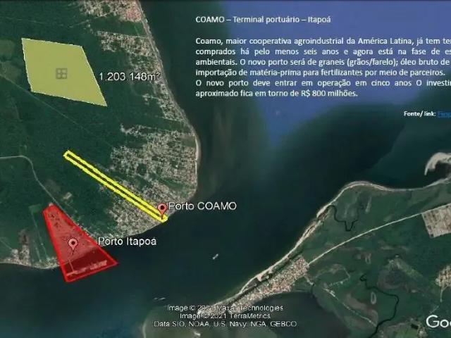 Terreno venda em Região Geográfica Imediata de Joinville, Itapoá