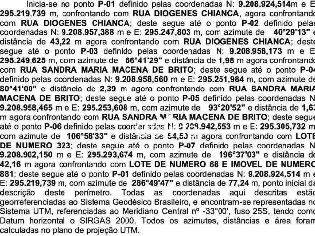 Terreno venda em Região Geográfica Imediata de João Pessoa, Região Metropolitana de João Pessoa