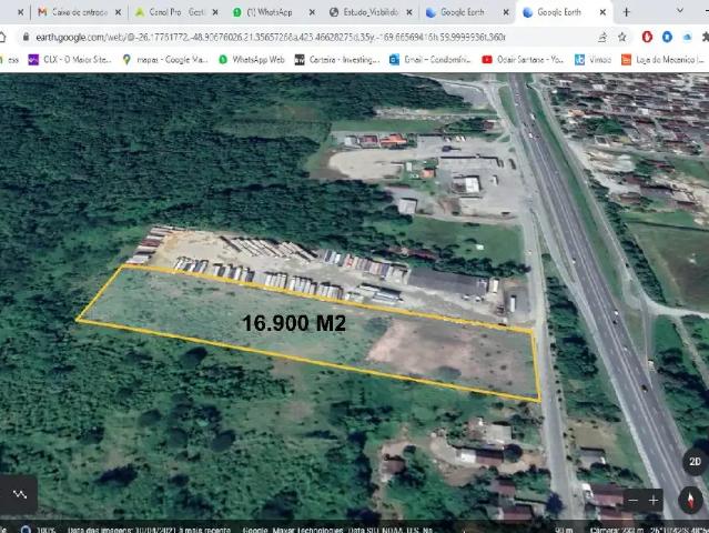 Terreno venda em Região Geográfica Imediata de Joinville, Joinville