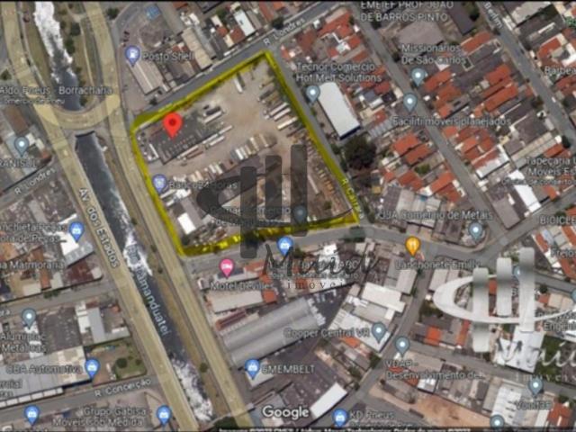 Terreno venda em Capuava, Santo André