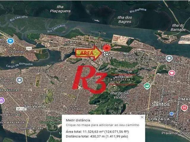 Terreno venda em Região Imediata de Santos, Região Metropolitana da Baixada Santista