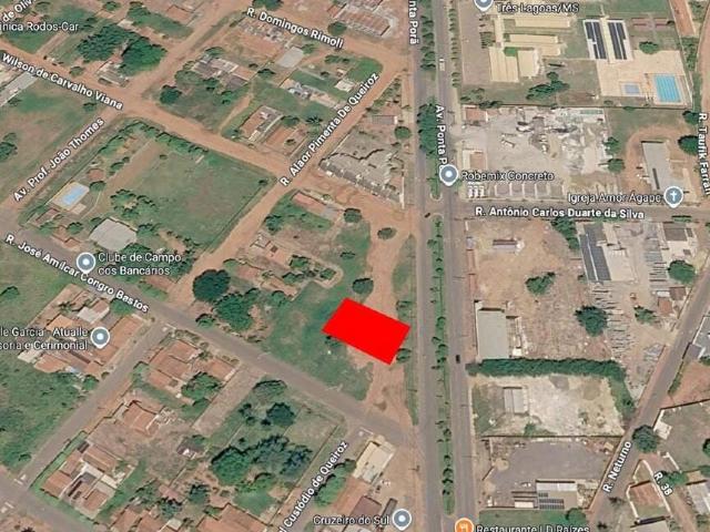 Terreno venda em Três Lagoas, Região Geográfica Intermediária de Campo Grande