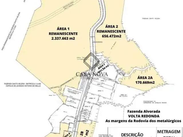 Terreno venda em Região Geográfica Imediata de Volta Redonda-Barra Mansa, Volta Redonda