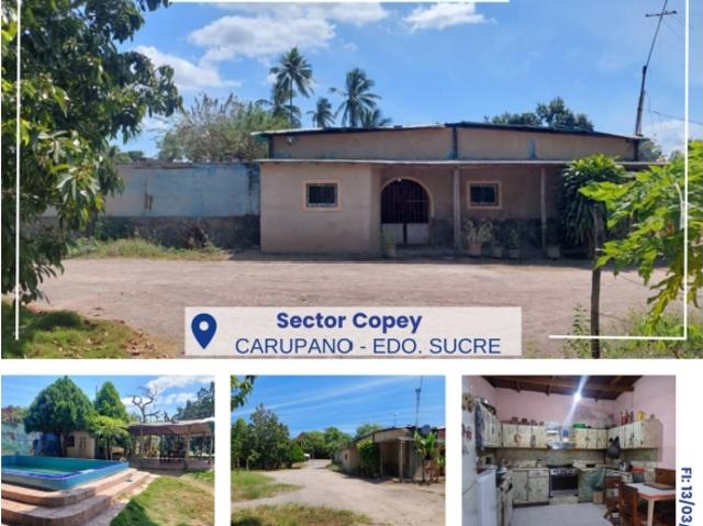 Casa en venta en Hato Grande, Sucre