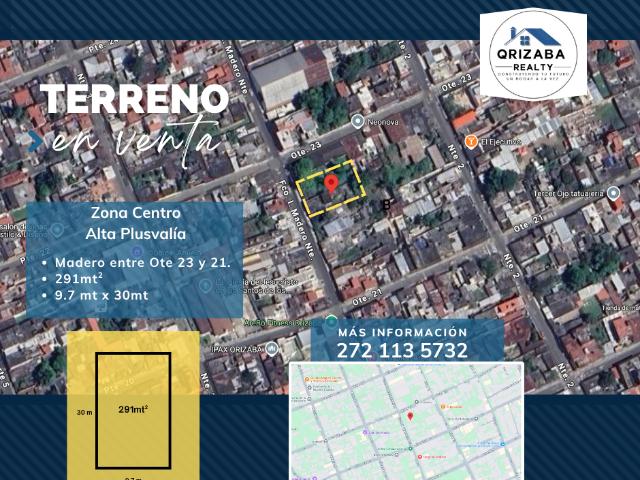 Terreno en venta en Orizaba