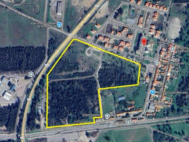 Terreno venda em Pegões-Gare, Montijo