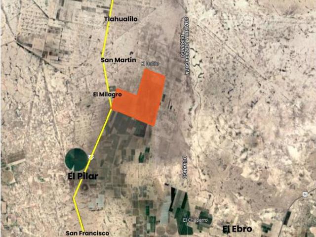 Terreno en venta en Tlahualilo, Durango