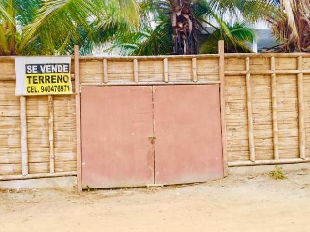 Terreno de Playa Paradisiaca con Palmeras frente al mar Zorritos