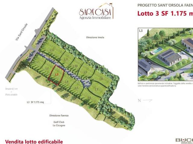 Terreno in vendita a Ca' Bianca, Faenza