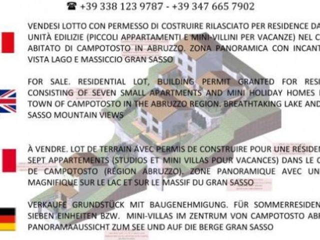 Terreno in vendita a Campotosto, Abruzzo