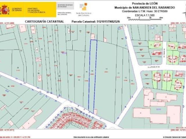 Terreno en venta en Villabalter, San Andrés Del Rabanedo