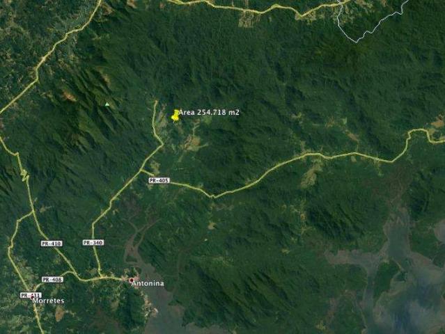 Terreno venda em Ponta da Pita, Antonina
